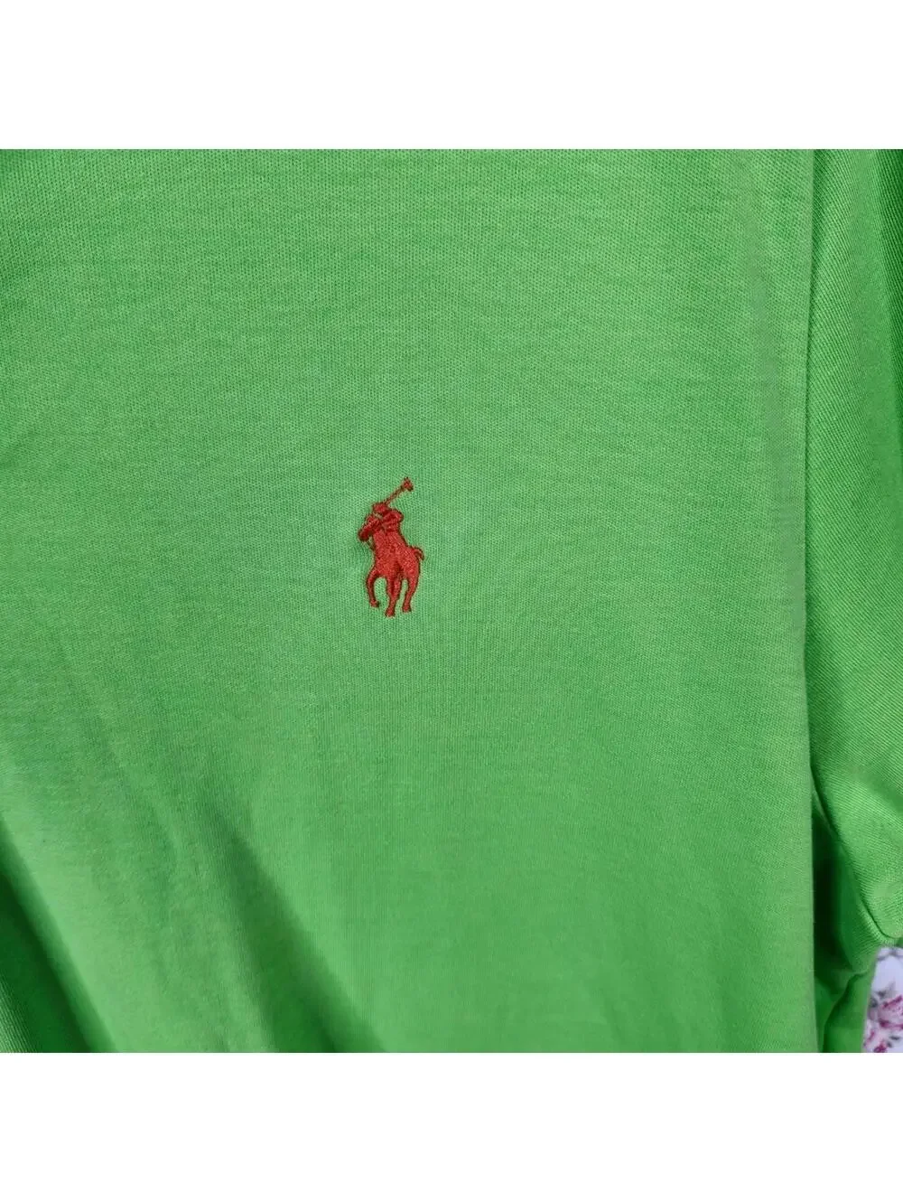 Polo Ralph Lauren Classic Green Men's Polo Shirt Size L